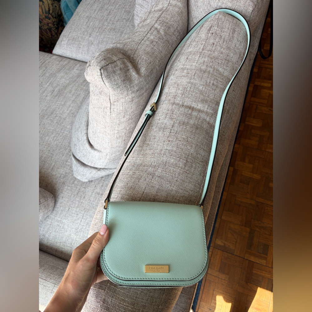 kate spade Mint Crossbody Bag - Sleek Leather Shoulder Bag